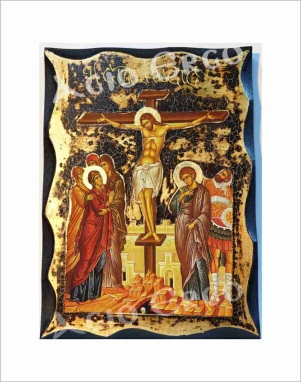 The crucifixion of Jesus