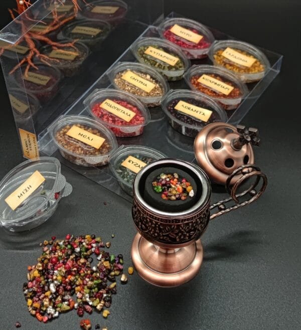 Set of 10 Pieces of Original Incense Resin