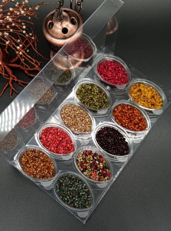 Set of 10 Pieces of Original Incense Resin