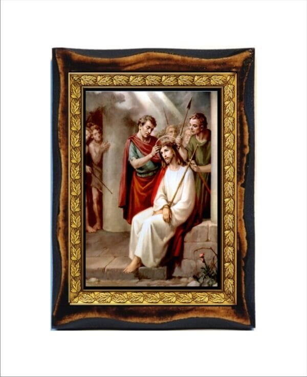 The coronation of Jesus