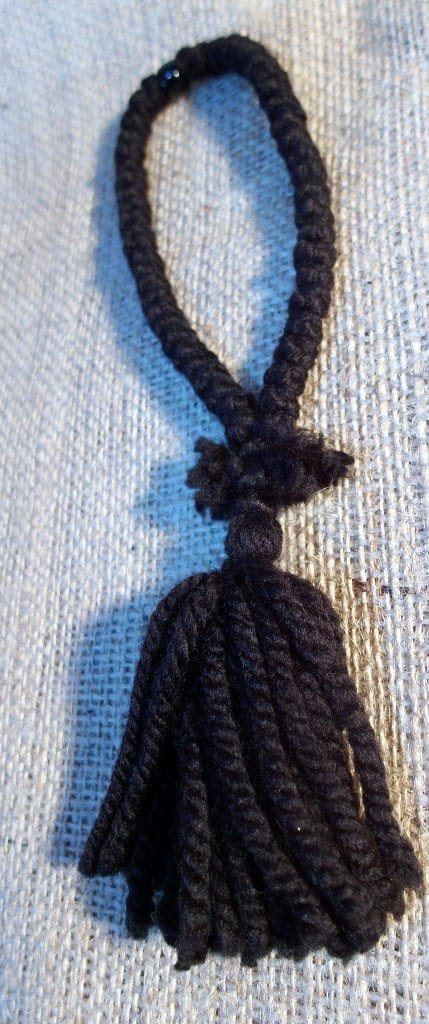 Prayer Rope 50 knots wool with Holy anointing oil