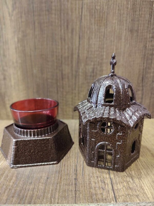 Standing Church Oil Lamp