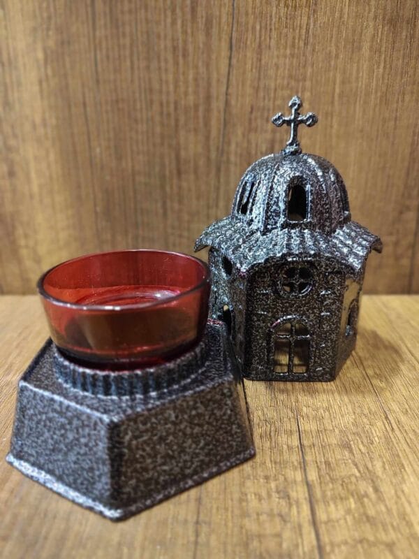 Standing Church Oil Lamp