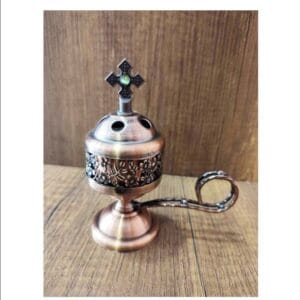 Metal Censer Old Gold