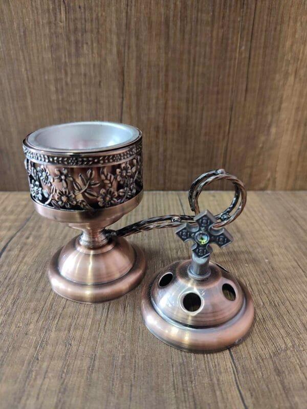 Metal Censer Old Gold