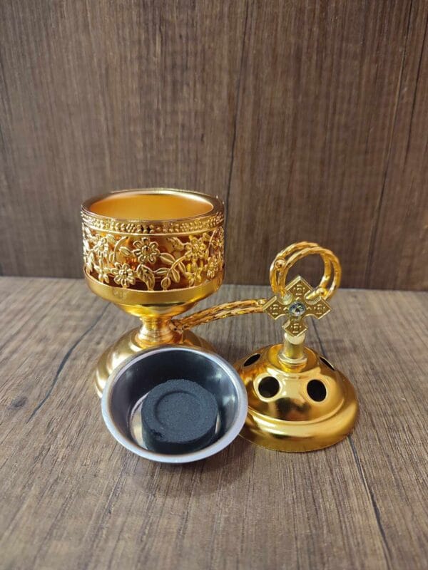 Metal Censer Gold