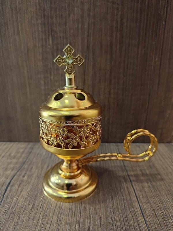 Metal Censer Gold