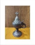 Outdoor Gray Dark Metal Censer