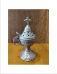 Outdoor Gray Light Metal Censer