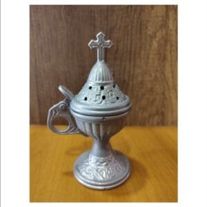 Outdoor Gray Light Metal Censer