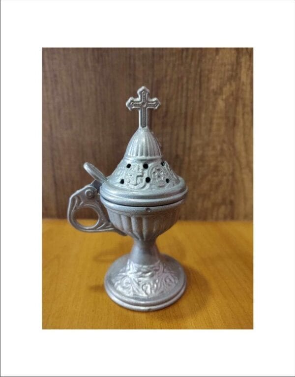 Outdoor Gray Light Metal Censer
