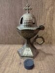 Outdoor Old Gold Metal Censer