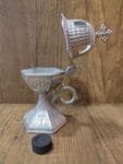 Outdoor Silver Metal Censer