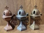 Outdoor Brown Metal Censer