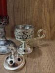 Set Oil lamp with Silver Censer