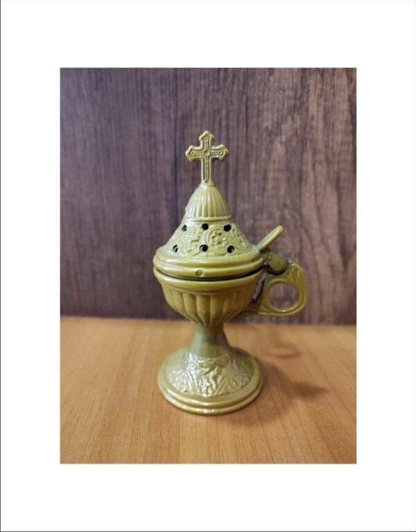 Outdoor Gold Metal Censer