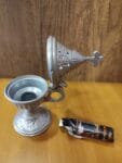 Outdoor Gray Light Metal Censer