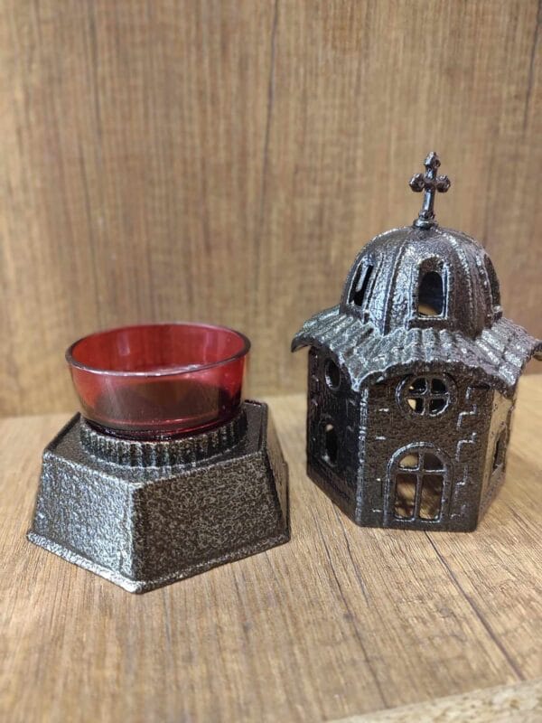 Standing Church Oil Lamp