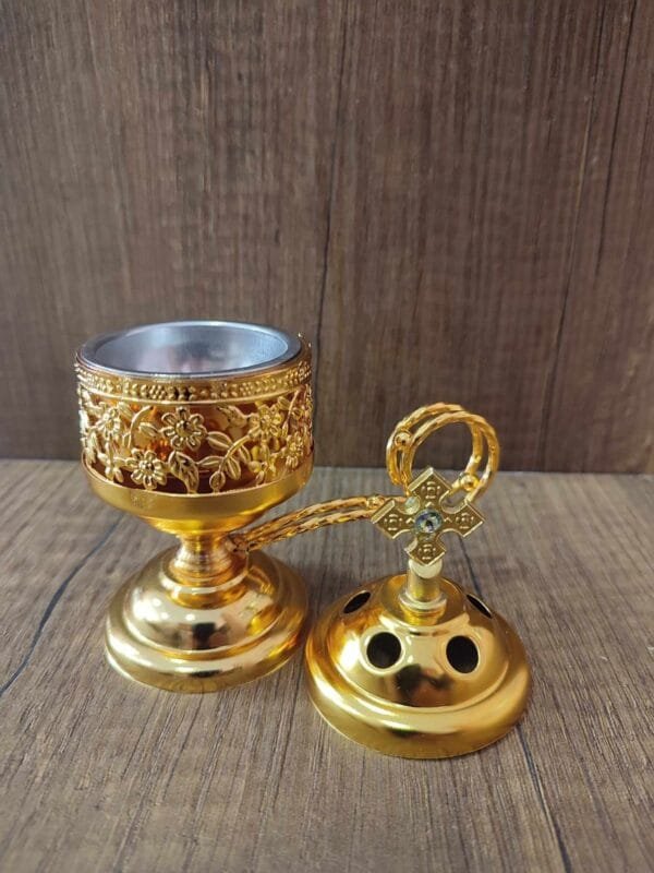 Metal Censer Gold