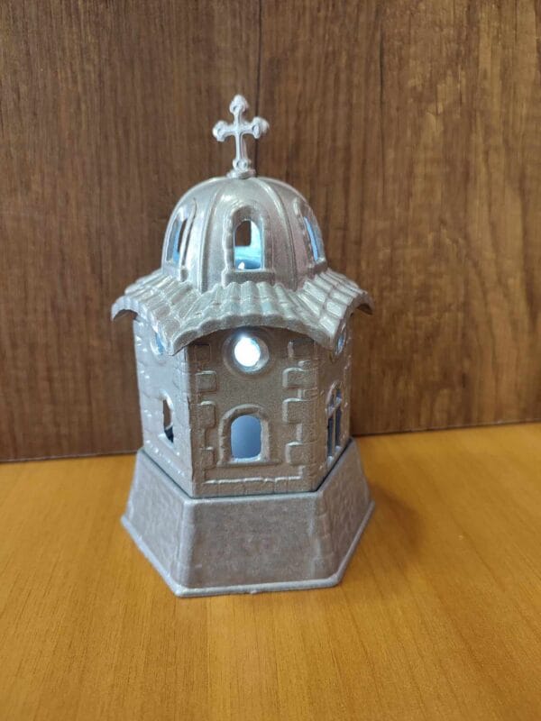 Standing Church Oil Lamp