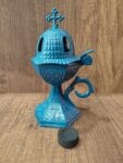 Outdoor Blue Light Metal Censer
