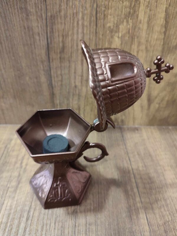 Outdoor Brown Metal Censer