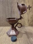 Outdoor Brown Metal Censer