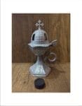 Outdoor Silver Metal Censer