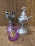 Set Oil lamp with Silver Censer