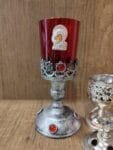 Set Oil lamp with Silver Censer