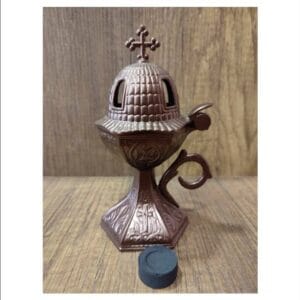 Outdoor Brown Metal Censer
