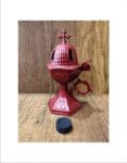Outdoor Red Metal Censer