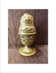 Gold Standing Oil Lamp
