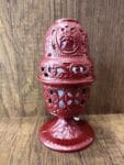 Red Standing Oil Lamp