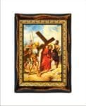 Simon of Cyrene Carries the Cross of Jesus