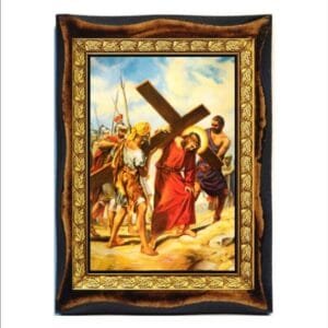 Simon of Cyrene Carries the Cross of Jesus