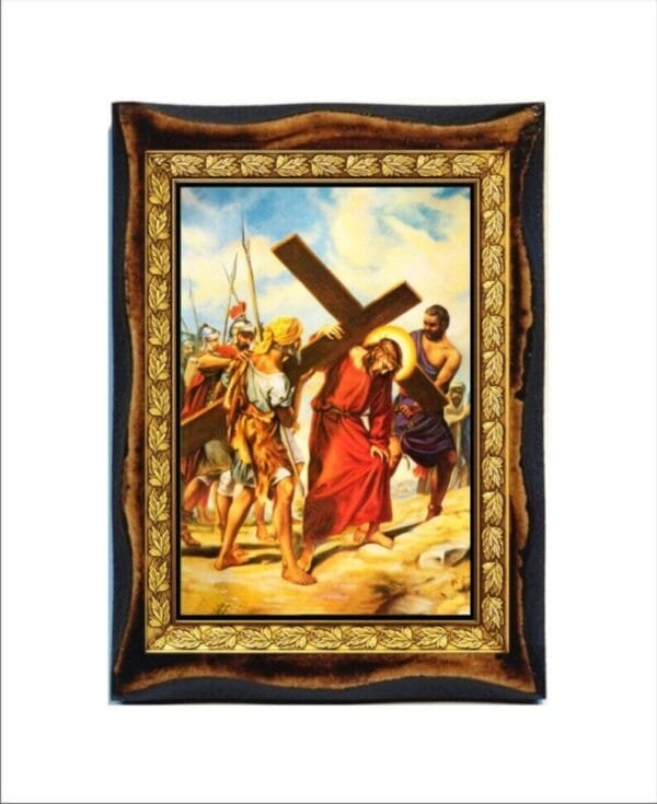 Simon of Cyrene Carries the Cross of Jesus