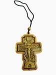 Car Hanging Cross Metal Carved with Plexyglass Cover