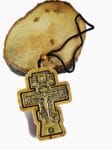 Car Hanging Cross Metal Carved with Plexyglass Cover