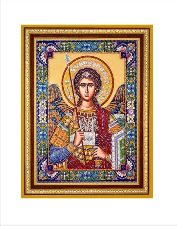 Saint Michael of a Mosaic kit