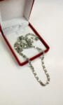 Necklace chain steel silver