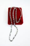 Necklace chain steel silver