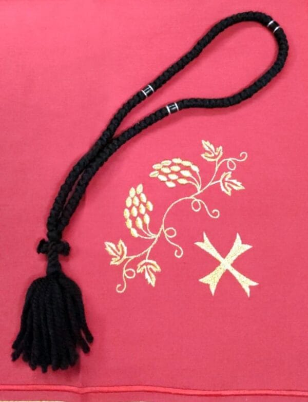 Prayer Rope 100 knots wool with Holy Myrrh