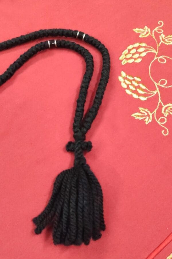 Prayer Rope 100 knots wool with Holy Myrrh