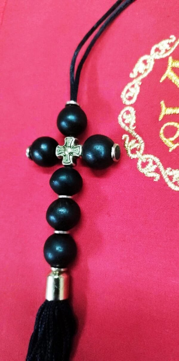 Car Hanging Cross with Holy Oil
