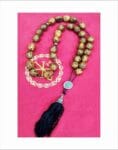 33 Brown Nutmeg Prayer Beads with Holy Myrrh – A Sacred Prayer Rope