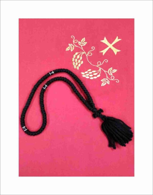 Prayer Rope 100 knots wool with Holy Myrrh