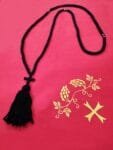 300 Knot Wool Prayer Cord with Red Beads