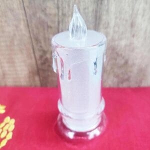 Set of 2 Electronic Candles for Home Decor